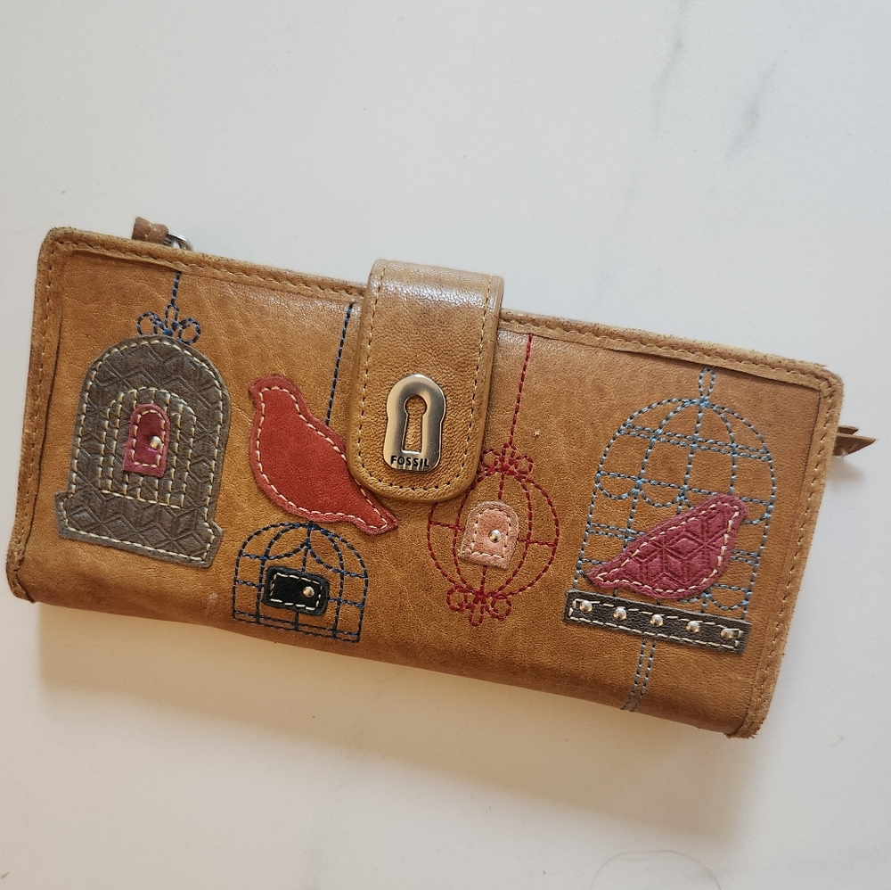 💚 Vintage Fossil Wallet